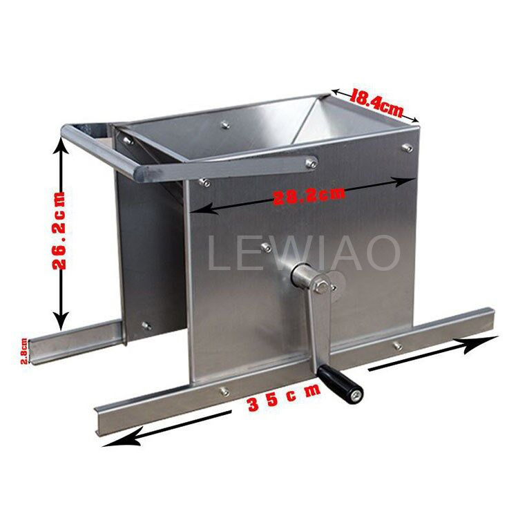 Electric Grape Crusher 304 Stainless Steel Self-brewed Wine Fruit Wine Tool Small Crushing Machine