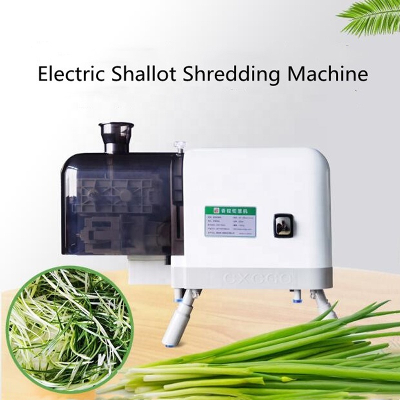 Commercial Electric Green Onion Shredding Machine Vegetable Shredder Scallion Pepper Cutter Shredder