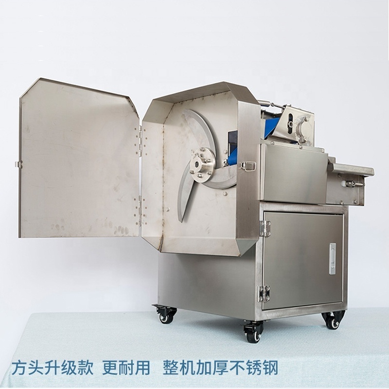 Multifunction Vegetable Cutter Machine Commercial Onion Slicer Machine Electric Potato Cutter Leek Chopper 110V 220V