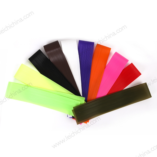 Round silicone fishing skirt material