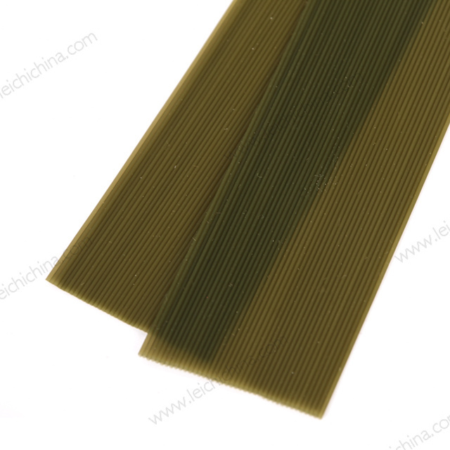 Round silicone fishing skirt material