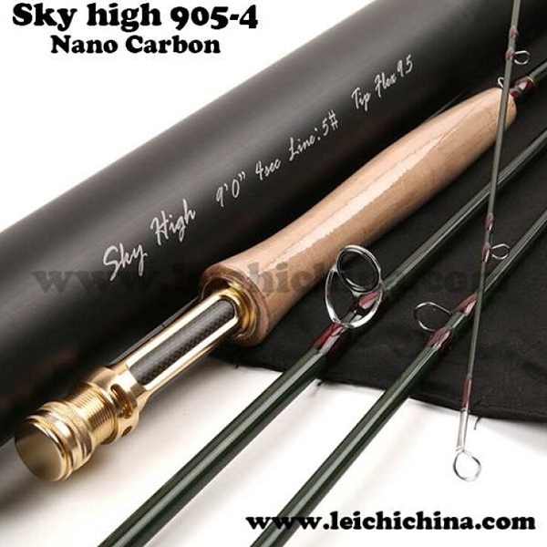 IM12 Japan Toray carbon fly fishing rod 9ft 5wt 4pc