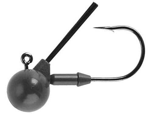 Wholesale Tungsten Weight Weedless Ball Jig Head with Mustad Hook