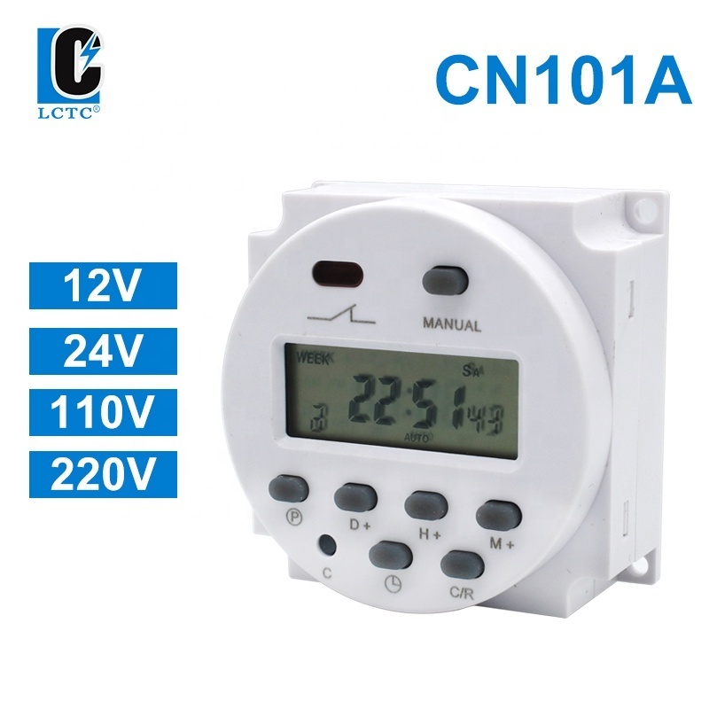 CN101A timer switch 12V time control switch microcomputer control circuit power automatic power off 220V24V