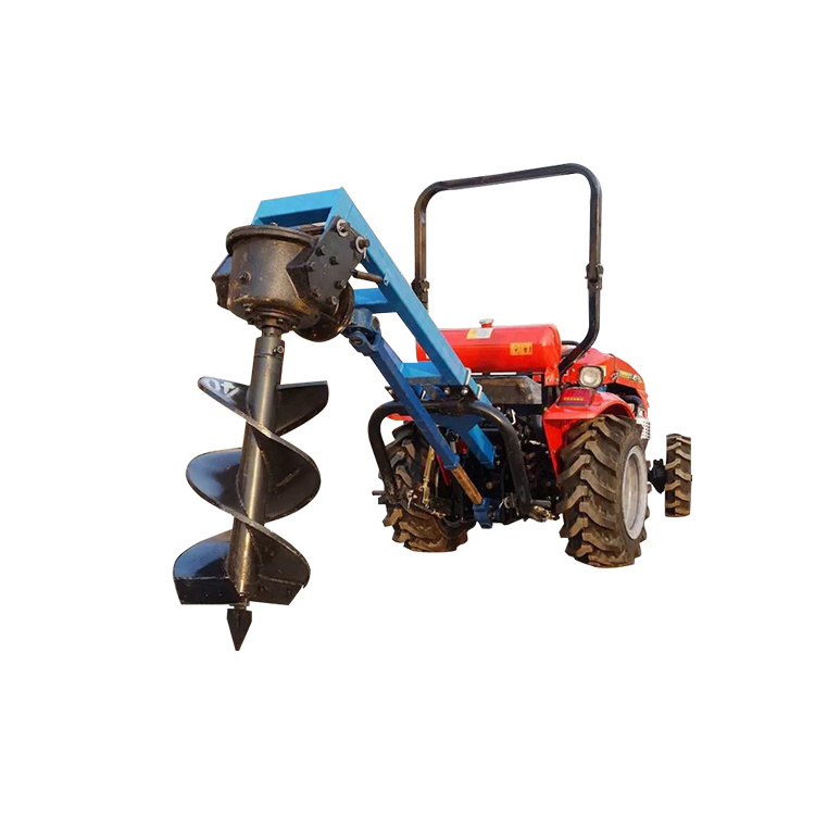 Tractor excavator three-point linkage tree digging machine Farm tree planting machine