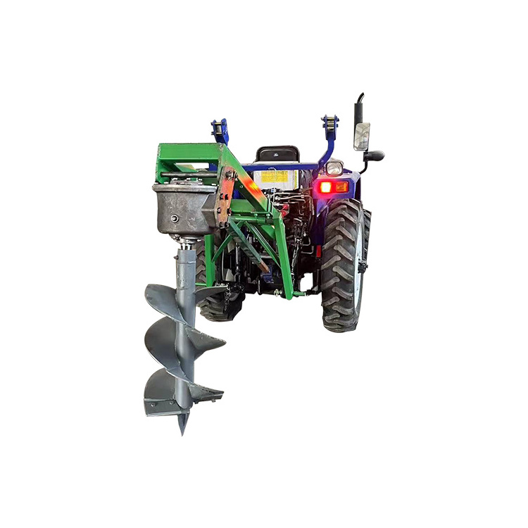 Tractor excavator three-point linkage tree digging machine Farm tree planting machine