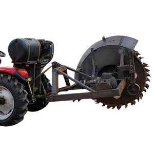 Round Disc Trencher For Tractor Concrete Trencher Machine With High Performance For Sale