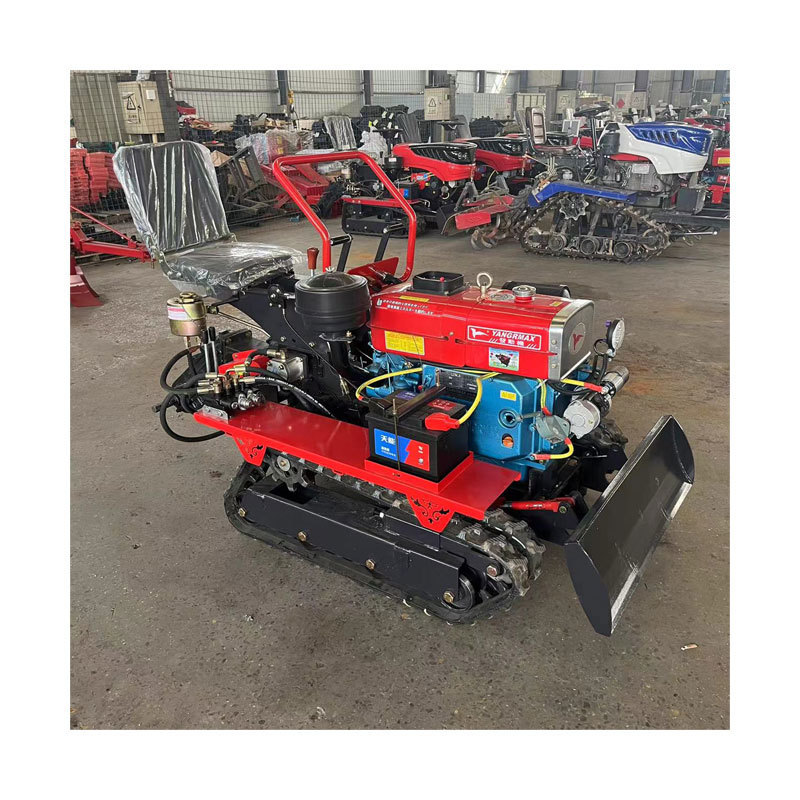 Attractive price amphibious 25 35 horsepower cultivated land crawler tractor Farm cultivator rotary tiller for sale