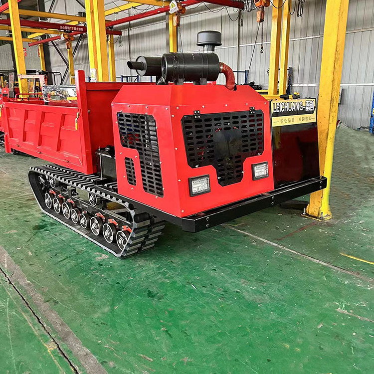 Self Load Track Dumper 5ton Woodland Garden Loader Mini Track Crawler Dumper For Sale