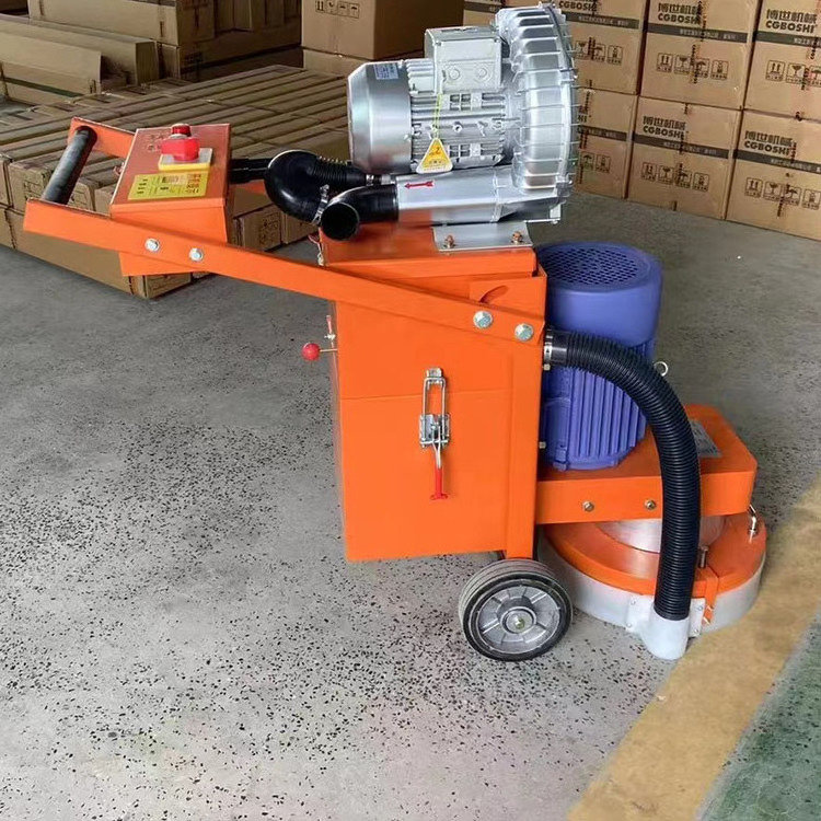 Dust removal floor polishing machine, terrazzo floor grinding machine