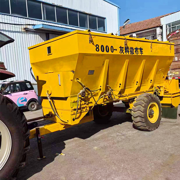 Tractor Traction Cement Spreader Lime Powder Spreader For Sale