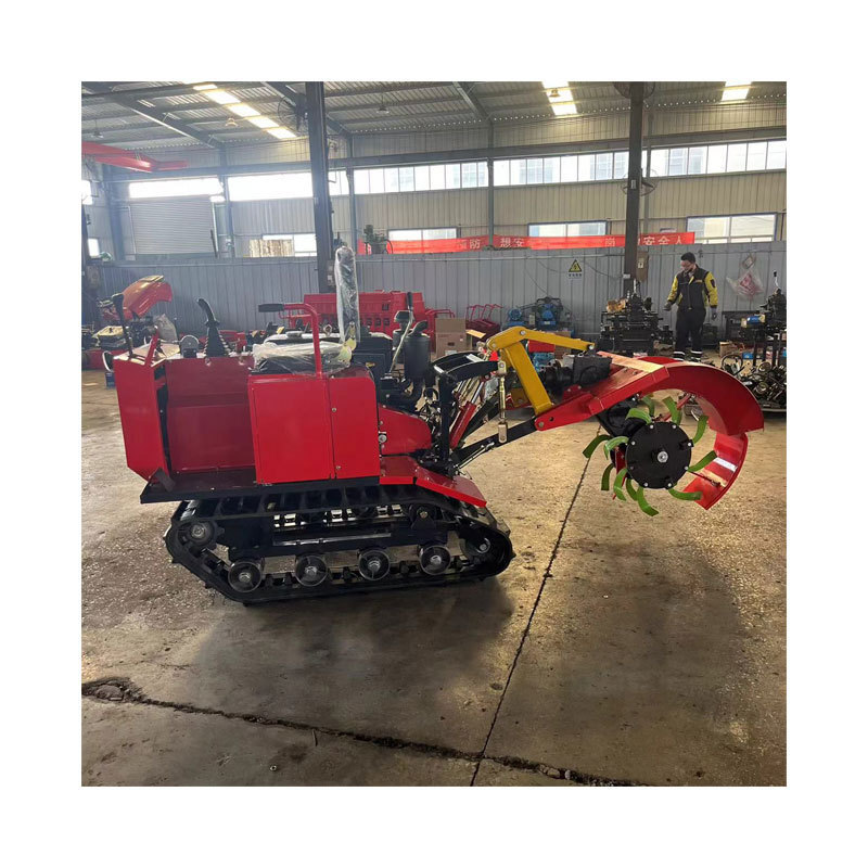 Attractive price amphibious 25 35 horsepower cultivated land crawler tractor Farm cultivator rotary tiller for sale