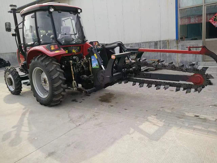 2023 New Design Best Price Hot Sale Chain Type Tractor 3 Point Chain Trencher/Ditching Machine