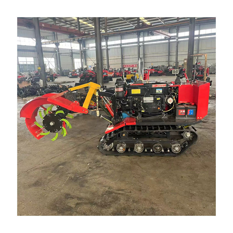 Attractive price amphibious 25 35 horsepower cultivated land crawler tractor Farm cultivator rotary tiller for sale