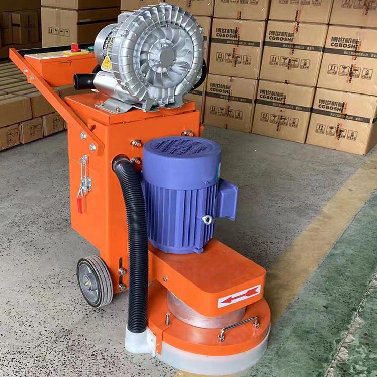 Dust removal floor polishing machine, terrazzo floor grinding machine