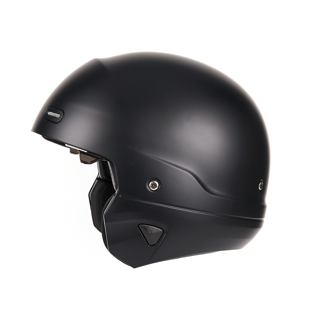 Classic Men And Women Motorcycle Helmet Fashion Simple Motorcycle Helmet Electric Car Helmet