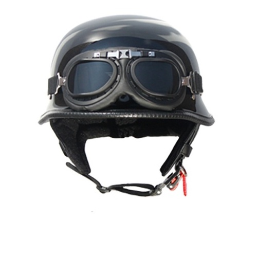 Motorcycle HALF face helmet with DOT, CE approved EURO TYPE CHROME HELMET  china helmet