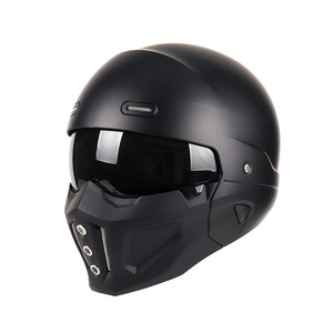 Classic Men And Women Motorcycle Helmet Fashion Simple Motorcycle Helmet Electric Car Helmet