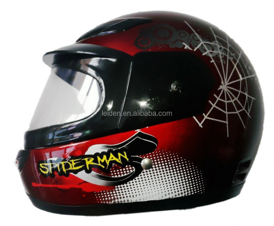 KIDS HELMET SPIDERMAN FULL FACE HELMET motorcycle cute helmet