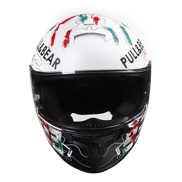 Wholesale Mini Motor Helmet For Gift Full Face  road Motorcycle Helmet /black S/m/l/xl Safe Driving Md-fp03 Abs