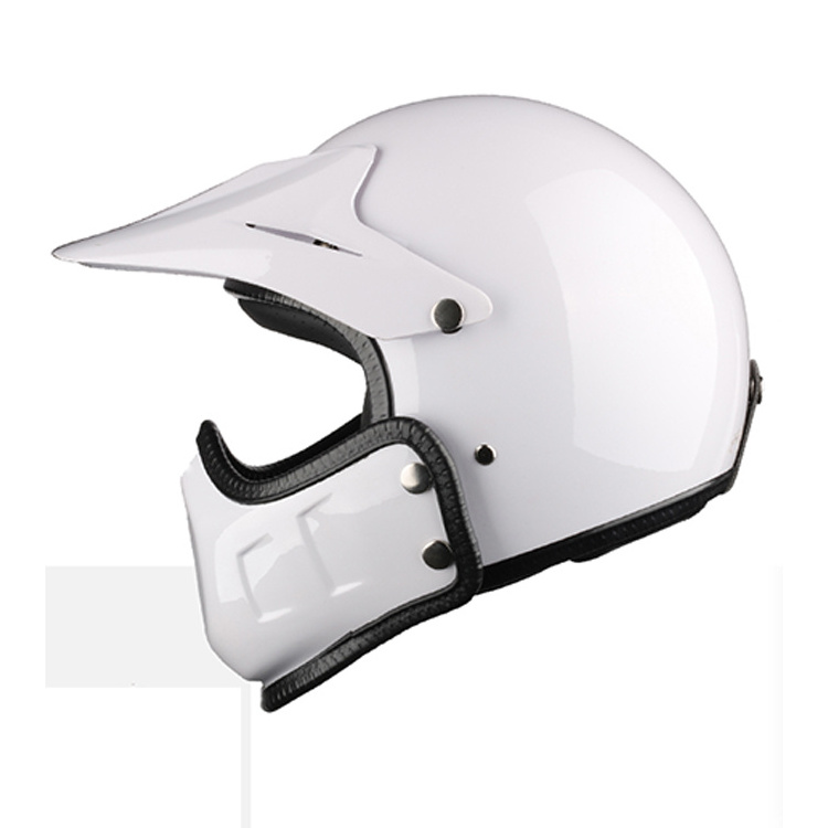 TN-8658 Helmets For Motorcycles Motor Cycle Bike Cricket Iron Man Classic Horse Riding Helmet Mounted Camera