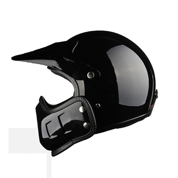 TN-8658 Helmets For Motorcycles Motor Cycle Bike Cricket Iron Man Classic Horse Riding Helmet Mounted Camera