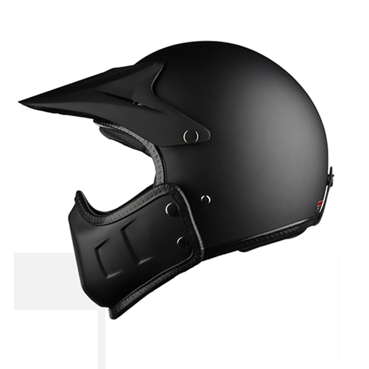 TN-8658 Helmets For Motorcycles Motor Cycle Bike Cricket Iron Man Classic Horse Riding Helmet Mounted Camera