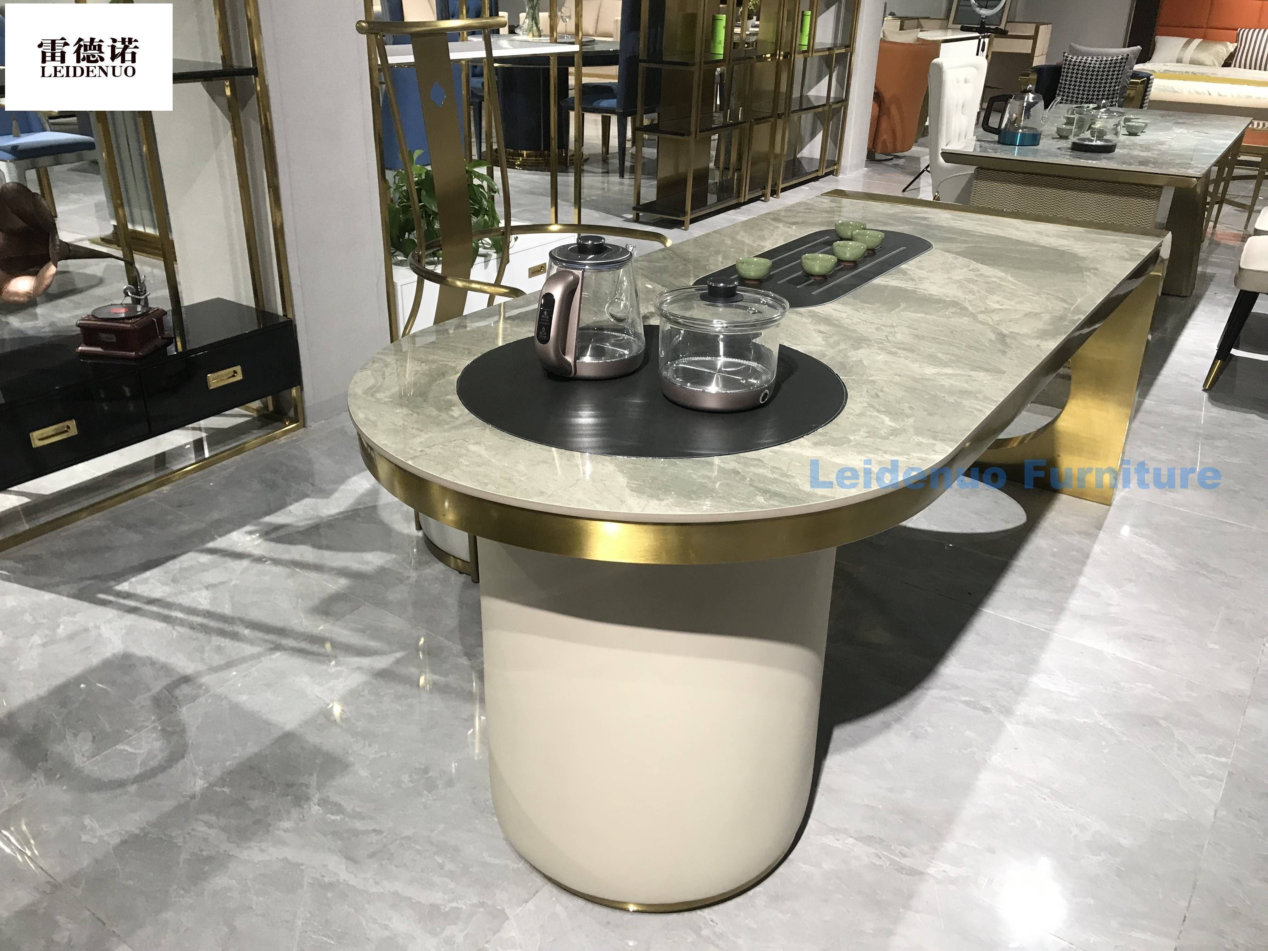 Factory Supply Metal Modern Coffee Chinese Tea Table For Living Room Furniture