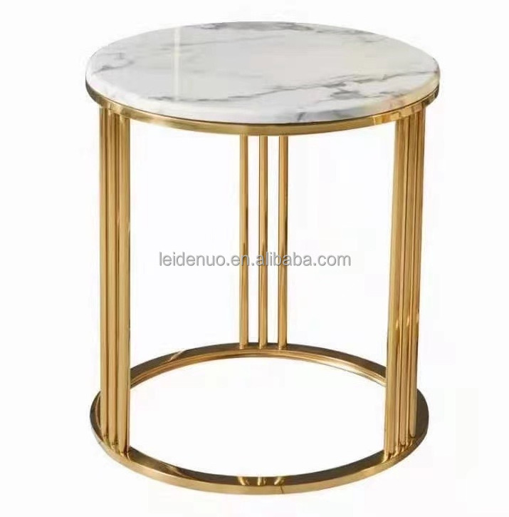 nordic living room round sofa side table modern minimalist small coffee table light luxury small apartment side corner table