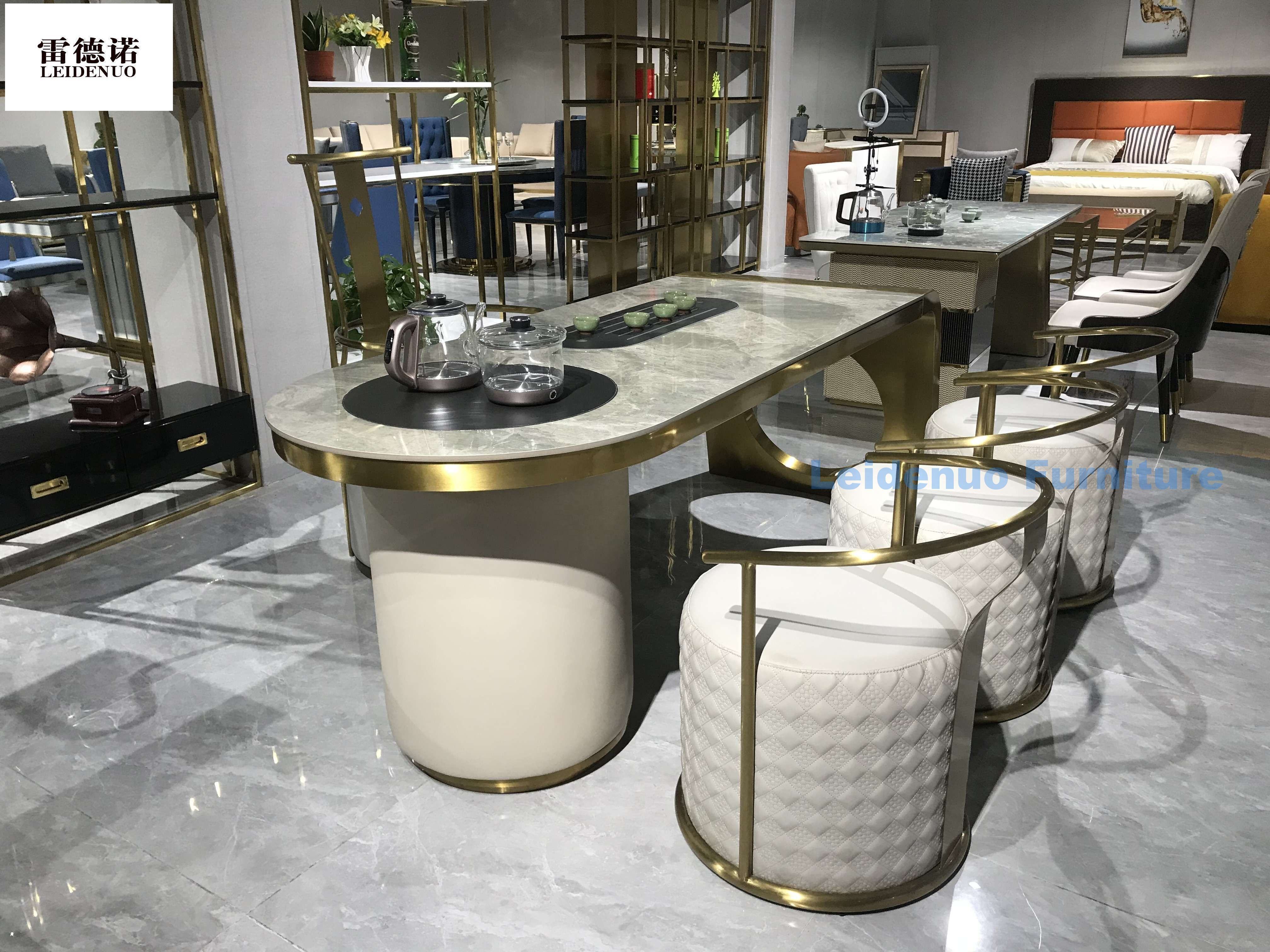 Factory Supply Metal Modern Coffee Chinese Tea Table For Living Room Furniture