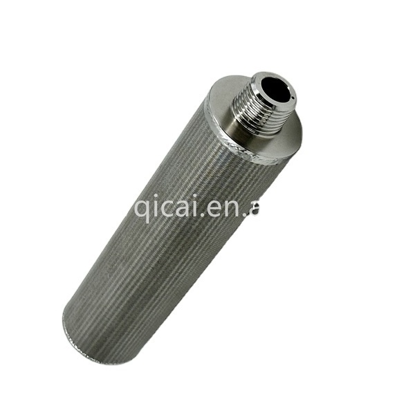 Stainless steel filter  Filter cartridge  304 material 5um sintered tube filter cartridge