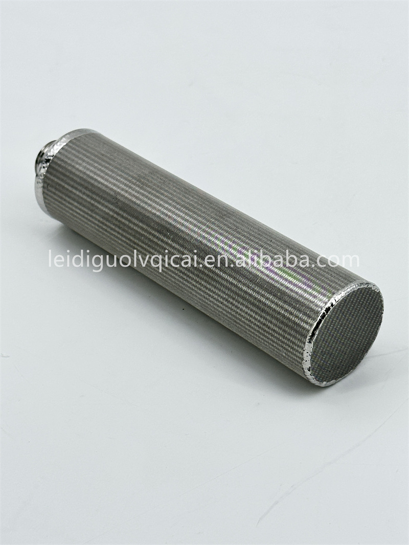 Stainless steel filter  Filter cartridge  304 material 5um sintered tube filter cartridge