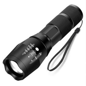 2021 Super Bright Xml T6 Waterproof Led ZoomableTactical Camping Flashlight