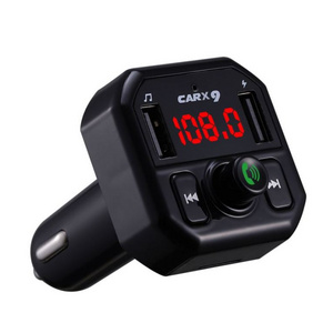 X9 FM Transmitter Audio Aux Modulator Dual USB Fast Car Charger Calling Car Kit Car MP3 Player