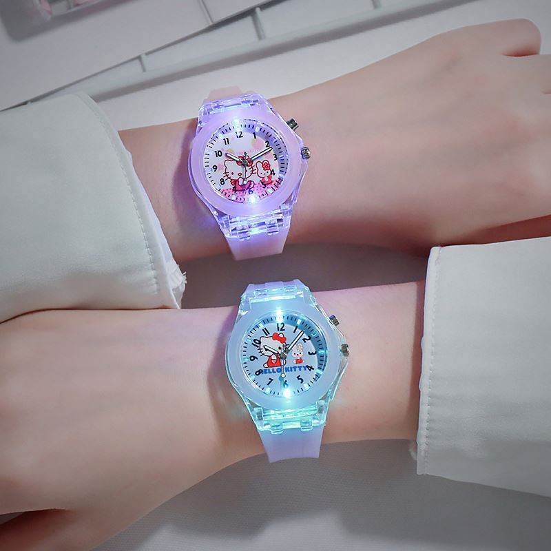 LED Light Kids' Digital Watch Flash Light Children Wrist Watch Clock 3D Cartoon kid's Quartz Watch reloj Flashing