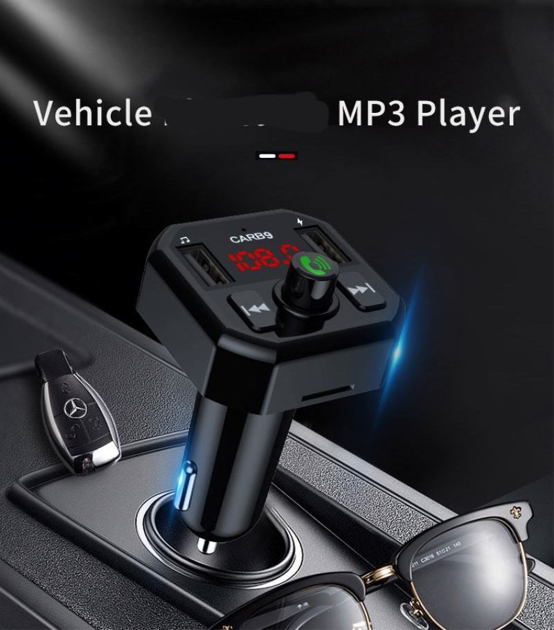 X9 FM Transmitter Audio Aux Modulator Dual USB Fast Car Charger Calling Car Kit Car MP3 Player