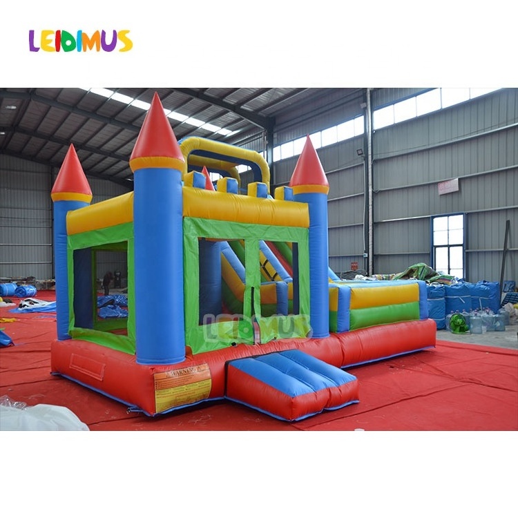 Commercial adults kids inflatable bouncer bounce house bouncy jumping castle slide for sale