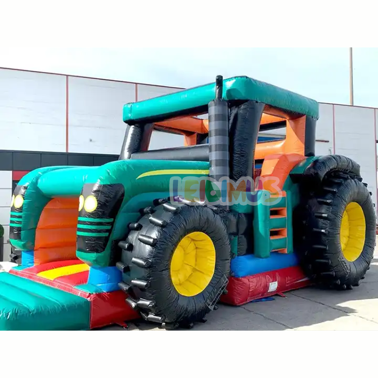 New design inflatable tractor inflatable bouncy castle for sale inflatable bounce house