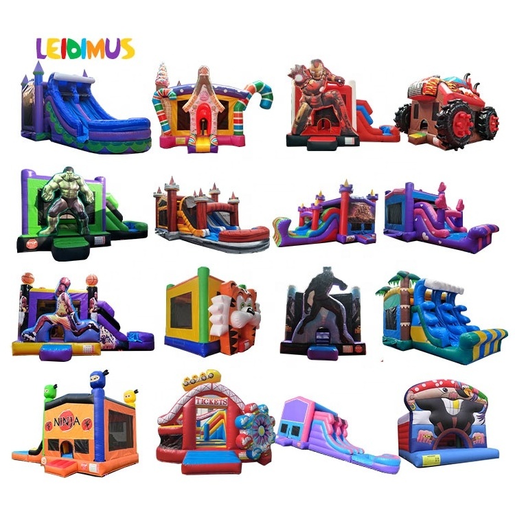 Bonce Rent Outdoor Castle Party Dock Inflatable Bounce House With Roof