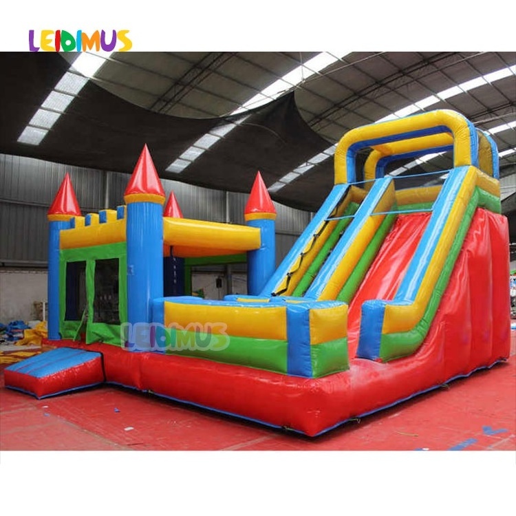 Commercial adults kids inflatable bouncer bounce house bouncy jumping castle slide for sale