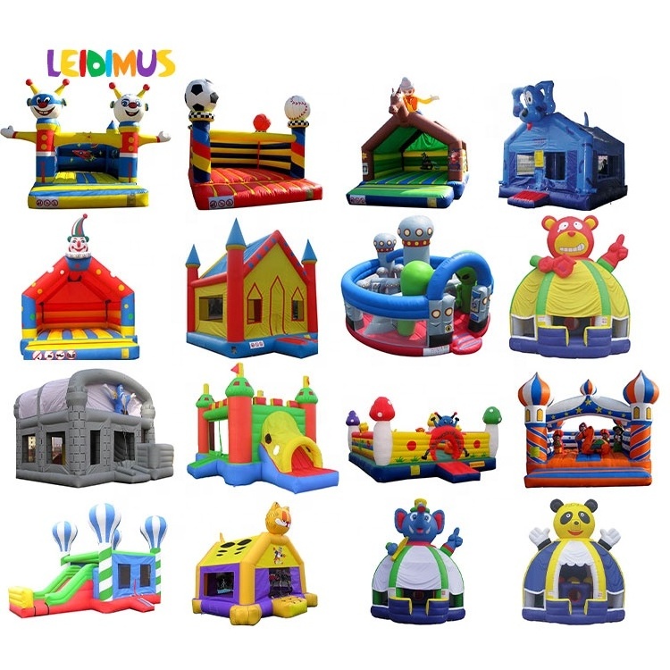 Bonce Rent Outdoor Castle Party Dock Inflatable Bounce House With Roof