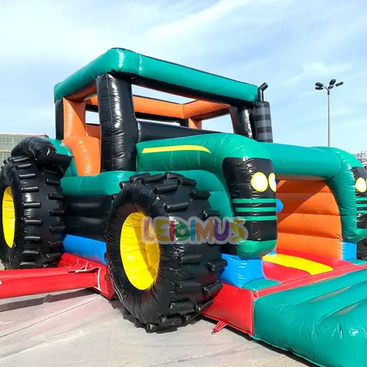 New design inflatable tractor inflatable bouncy castle for sale inflatable bounce house