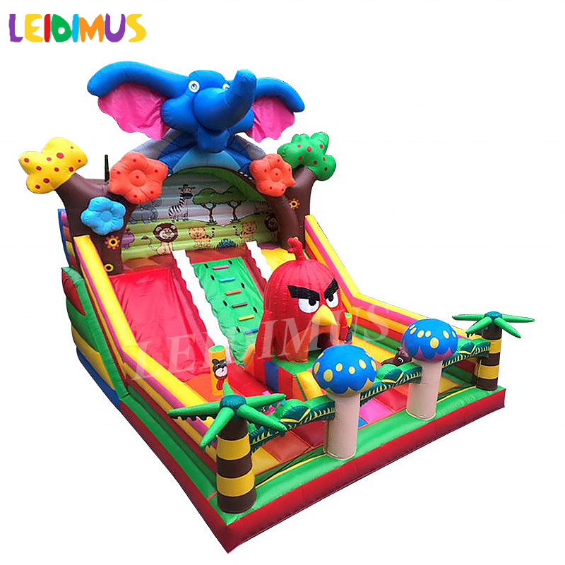 Commercial Large Inflatable bounce house park inflatable bouncy castle jumping castle playground outdoor for kids