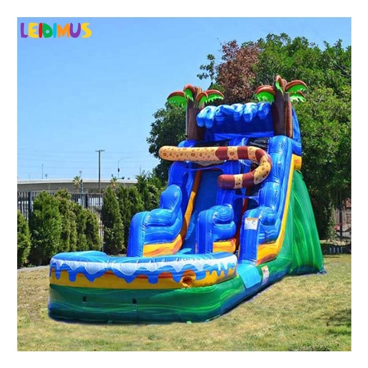 Commercial Kids Playground Obstacle Toboggan Gonflable Bouncy Water Slide Combo Bounce House Inflatable Bouncer