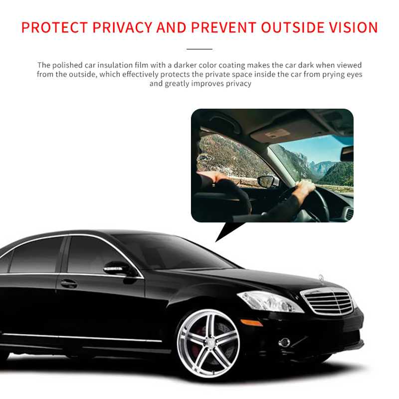 VLT 35% 1.52*30m Insulation Auto Nano Ceramic Solar Window Tint Film UV Protection Tinted Car Window Film For Car