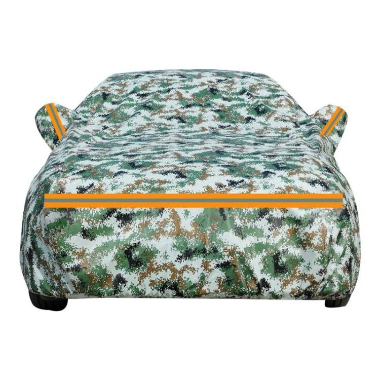 Waterproof Scratch Resistant UV Protection Auto Cover Oxford Camouflage Heat Insulation Car Cover