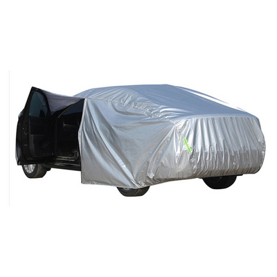 OEM service retractable snowproof uv windproof outdoor all weather protection peva sun protection car cover