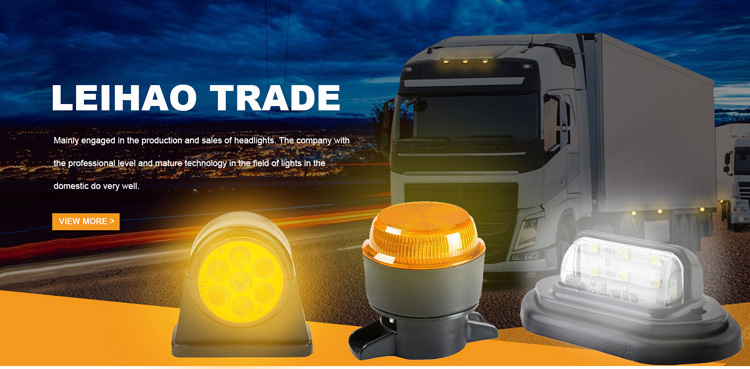 Factory Truck LED side light 24V strong light waterproof shine ground tire light trailer