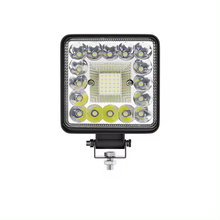 4-inch 41LED working lamp off-road vehicle lamp repair lamp large field of view vehicle led spotlights 123w square small hole