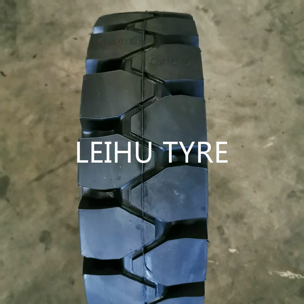 Forklift Spare Parts Solid Tire 6.00-9